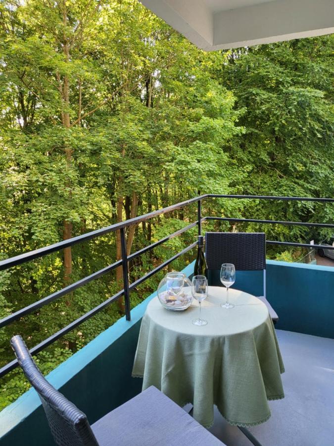 Kurpark Appartement Glücksburg Eksteriør bilde