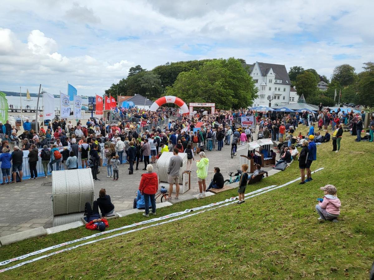 Kurpark Appartement Glücksburg Eksteriør bilde