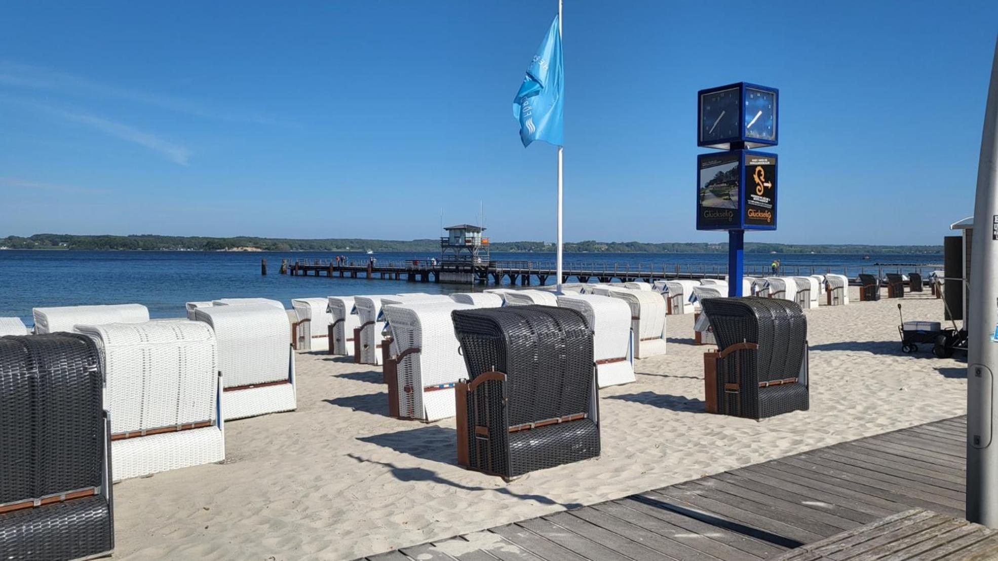 Kurpark Appartement Glücksburg Eksteriør bilde
