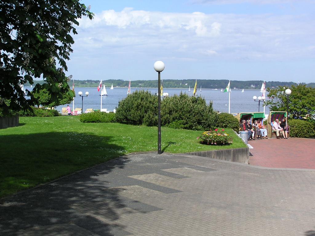 Kurpark Appartement Glücksburg Eksteriør bilde