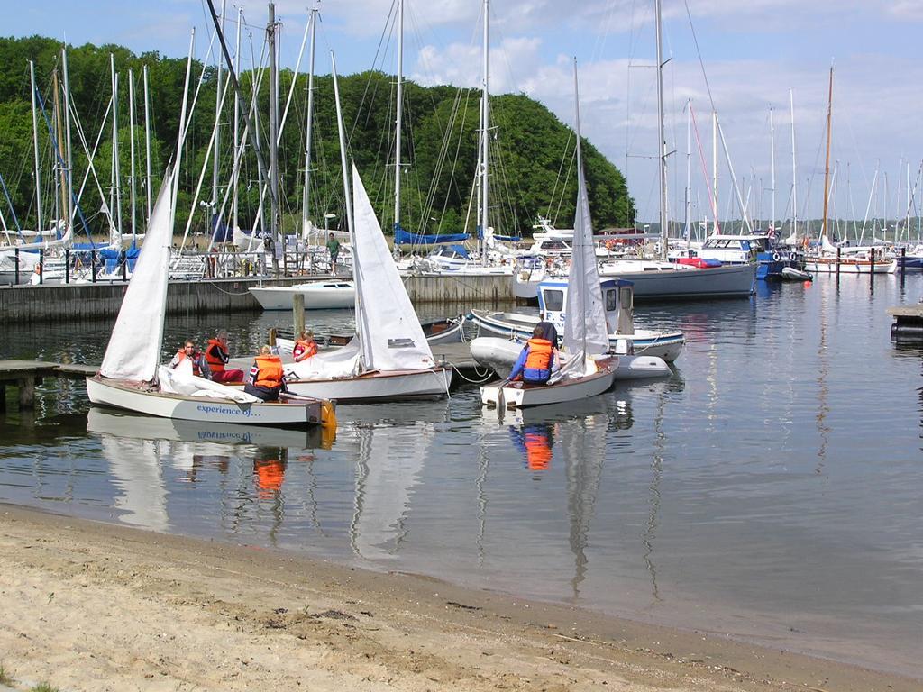 Kurpark Appartement Glücksburg Eksteriør bilde